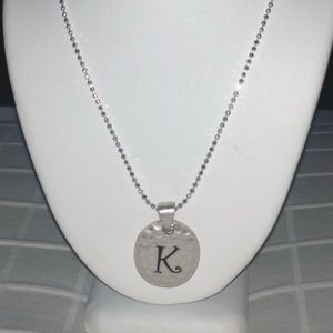 🦋Letter K necklace